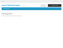 Tablet Screenshot of extrememarketingprogram.com
